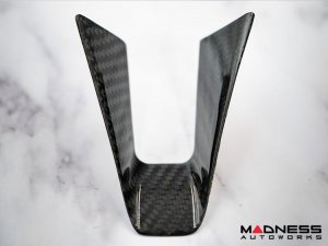 Alfa Romeo Stelvio Custom Steering Wheel Lower Trim Kit - Carbon Fiber - Feroce Carbon Alfa Romeo Stelvio Custom Steering Wheel Lower Trim Kit - Carbon Fiber - Feroce Carbon